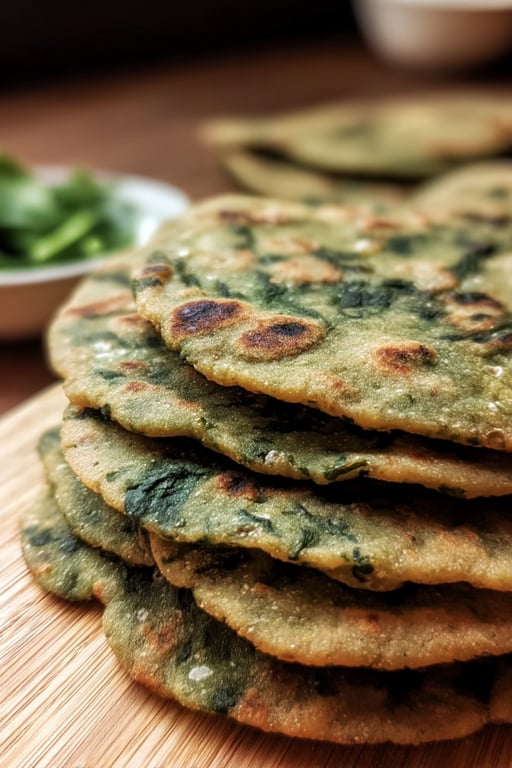 Lentil Spinach Flatbread Recipe - Healthy and Easy – Desserts, Cakes & Breads