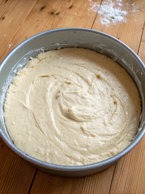 Final step for melt in mouth cake — plated and ready