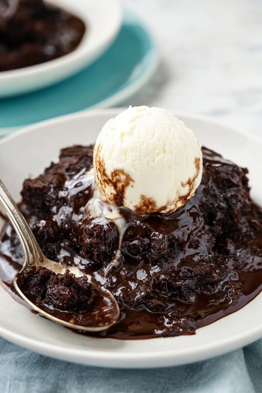 Slow Cooker Brownie Pudding Recipe – Simple and Delicious