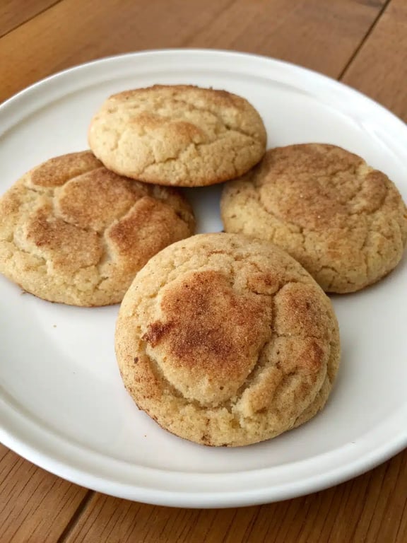 snickerdoodle cookie recipe serving suggestion with milk and coffee