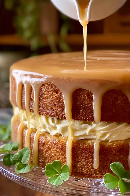 Irish Sponge Cake Light and Festive