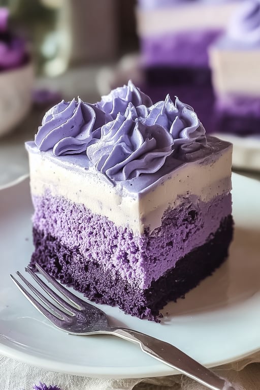 Ube Tres Leches Cake Creamy and Vibrant