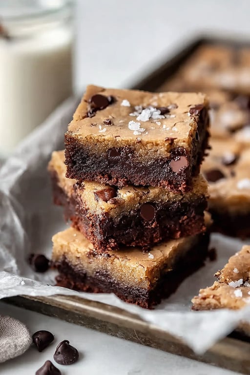 Vegan Brookies Fudgy and Plant-Based