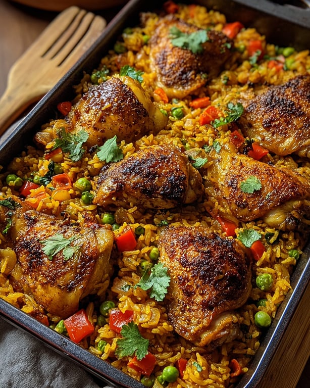 Caribbean Chicken and Rice Recipe – Quick Weeknight Dinner