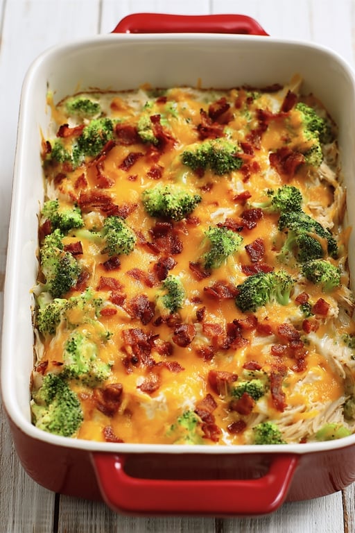 Cheesy Chicken and Broccoli Casserole (Everyone Asks for It)