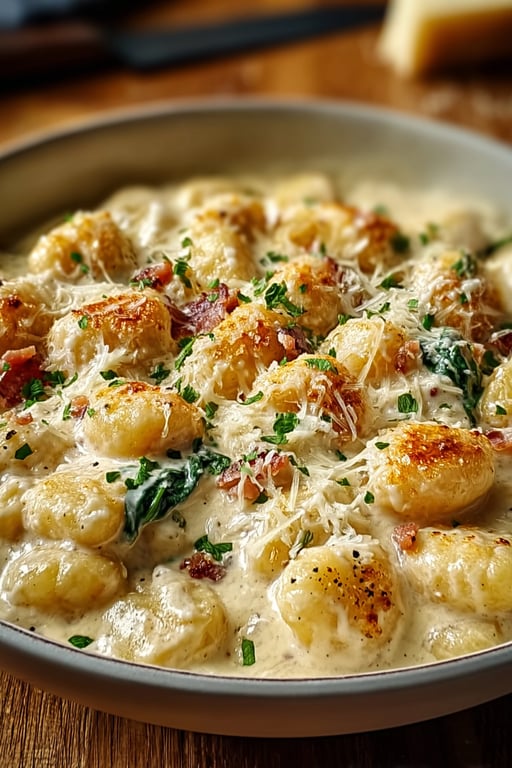 Creamy Chicken Gnocchi Recipe – Easy Comfort Food