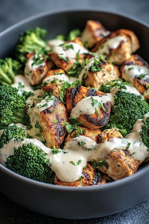 Grilled Chicken and Broccoli Bowls (Healthy, Ready in 35 Minutes)