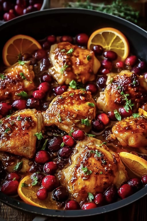 Cranberry Orange Chicken (Easy, Ready in 40 Minutes)