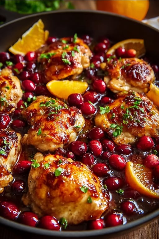 Cranberry Orange Chicken Recipe – Quick Weeknight Dinner