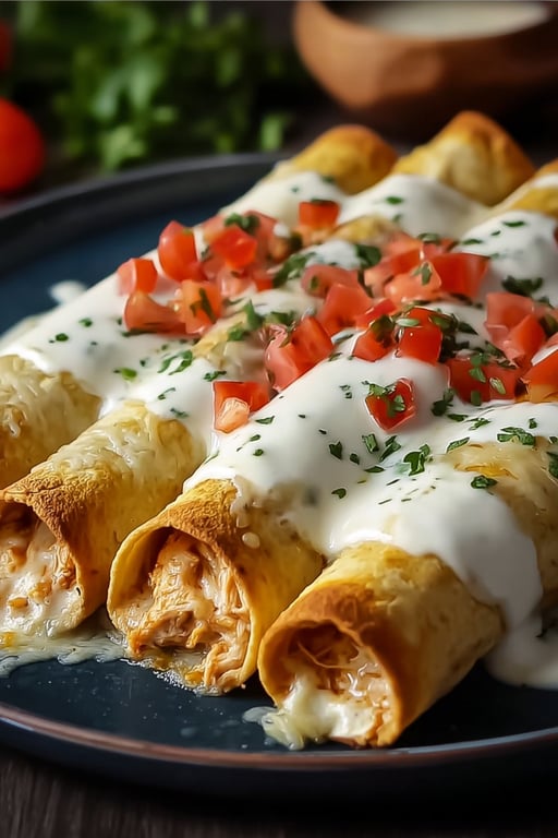 Cream Cheese Chicken Taquitos Recipe – Easy and Delicious