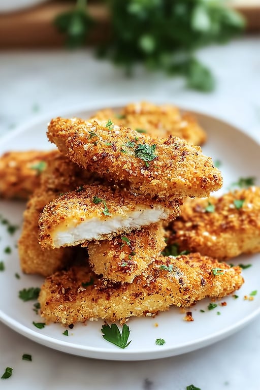 Crispy Baked Chicken Tenders Recipe – Quick Weeknight Dinner