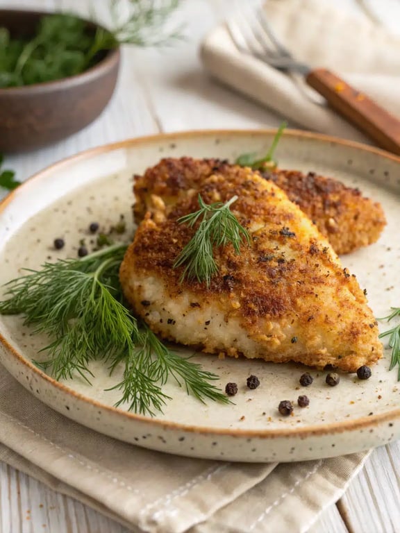 Best Crispy Dill Chicken with Bold Freshness