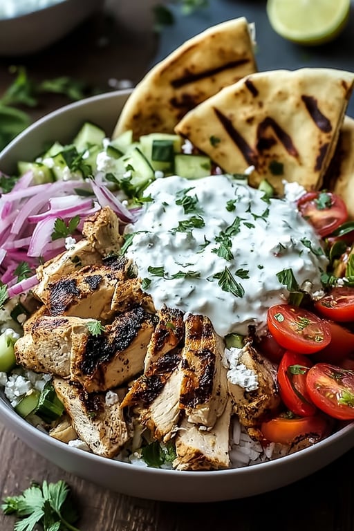 Greek Chicken Gyro Bowls Recipe – Easy Family Favorite