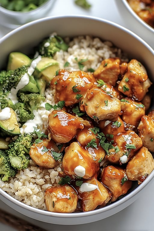 Hot Honey Chicken Bowl (Sweet, Spicy, Ready in 35 Minutes) – Chicken Recipes