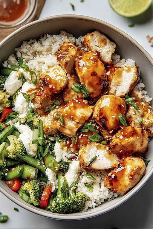 Hot Honey Chicken Bowl Recipe – Quick Weeknight Dinner