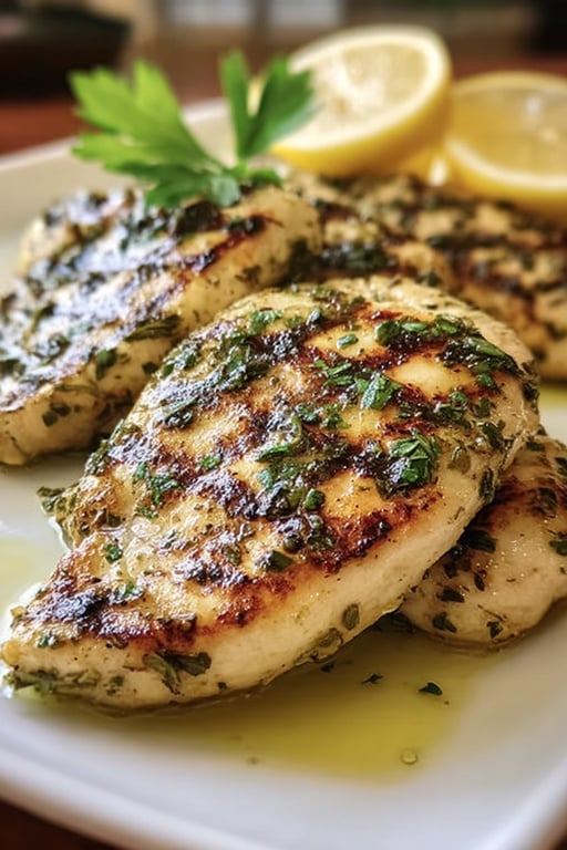 Mediterranean Herb Crusted Grilled Chicken Recipe – Simple