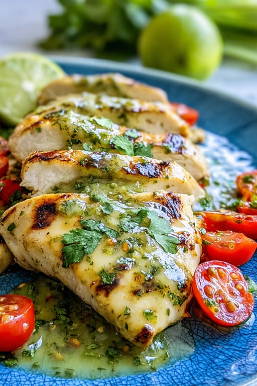 Grilled Salsa Verde Pepper Chicken Recipe – Ready in No Time