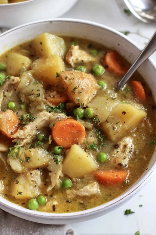 Cozy Slow Cooker Chicken Stew (Fall-Apart Tender, Set and Forget)