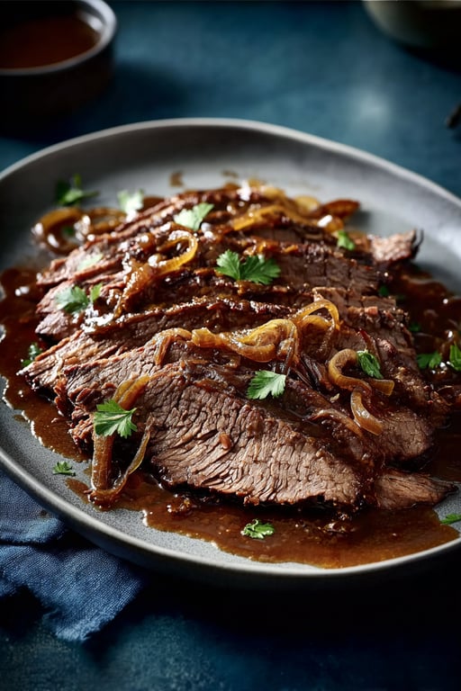 Caramelized Onion Brisket (Tender 5 Step Beef Recipe)