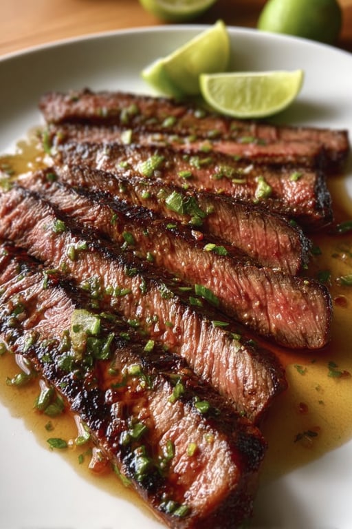 Chili Lime Flank Steak (Easy 20 Minute Marinade)
