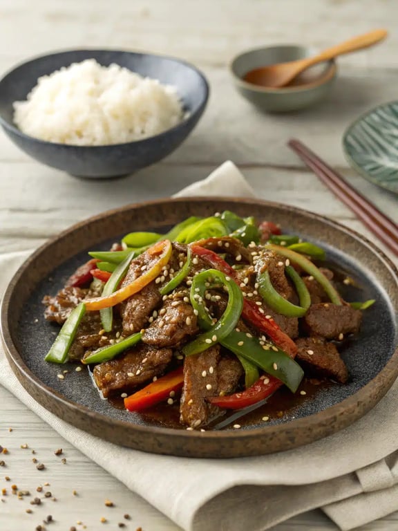 Chinese Pepper Steak: A Cozy Make-Ahead Meal for Comfort
