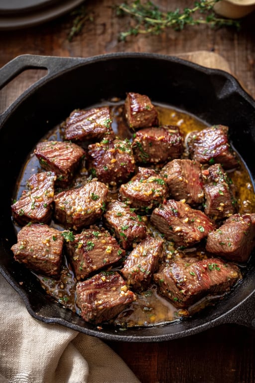 Cowboy Butter Steak Bites Recipe – Easy Comfort Food