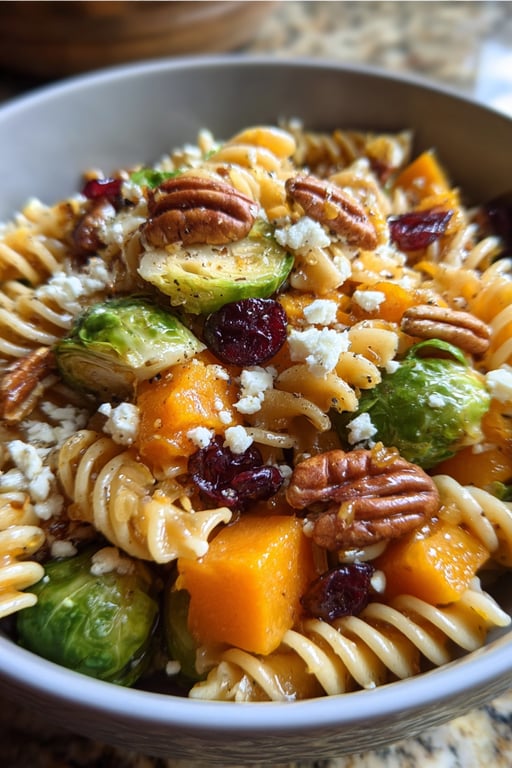 Fall Harvest Pasta Salad Recipe – Easy and Delicious