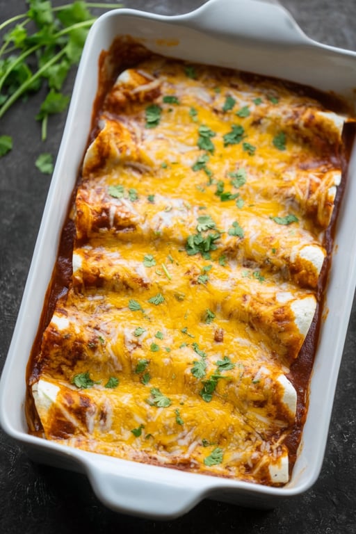 Ground Beef Enchiladas Recipe – Simple Homemade Recipe