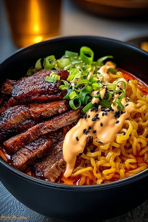 Korean Ramen Grilled Beef Recipe – Simple and Satisfying