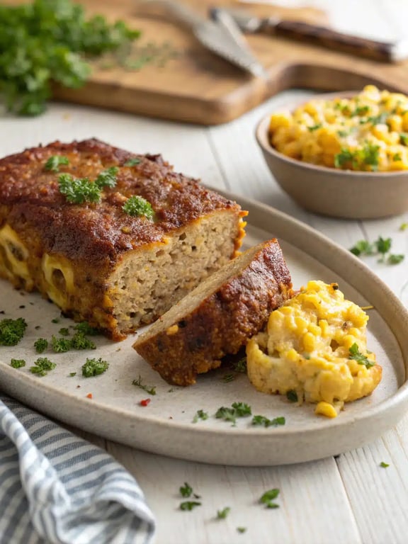 Mac and cheese meatloaf is a genius make-ahead meal