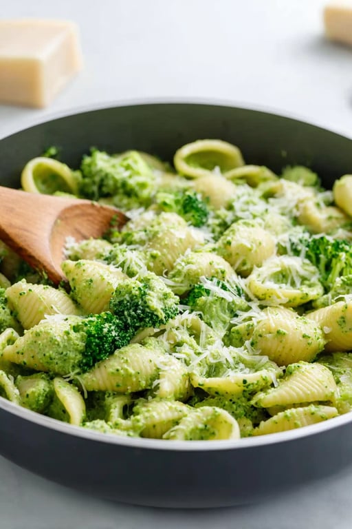 Broccoli Pasta Parmesan Recipe – Easy Dinner Idea
