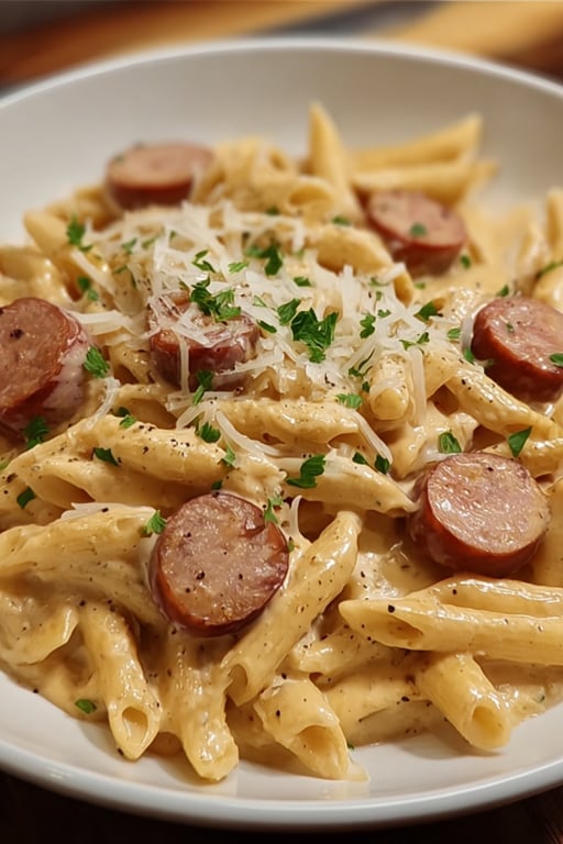 Creamy Turkey Sausage Pasta Recipe – Simple and Satisfying