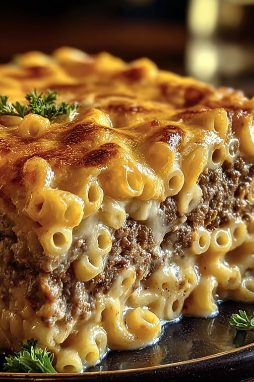 Mac Cheese Meatloaf Casserole Recipe – Simple and Satisfying