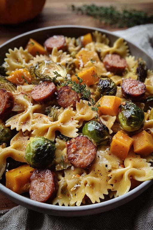 Autumn Pasta with Sausage Recipe – Quick Weeknight Dinner