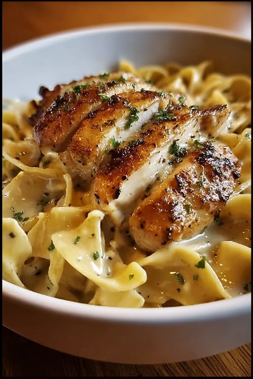 Chicken with Buttered Noodles Recipe – Simple and Delicious