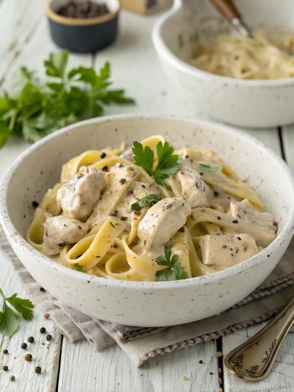 Irresistible Creamy Chicken Pasta for Bold Flavor