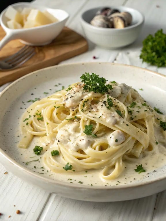 Creamy Garlic Pasta For A Quick Cozy Comfort