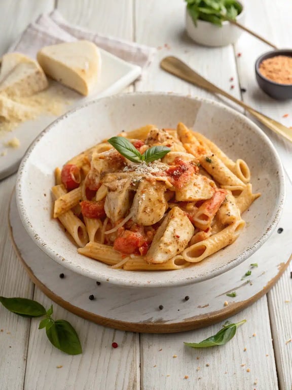 Quick Creamy Tomato Chicken Pasta for Weeknight Joy