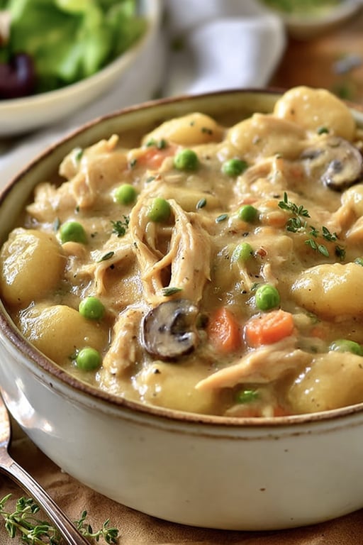 Gnocchi Chicken Pot Pie Recipe – Quick Weeknight Dinner