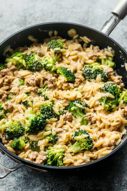 Ground Turkey Orzo Recipe – Quick Weeknight Dinner