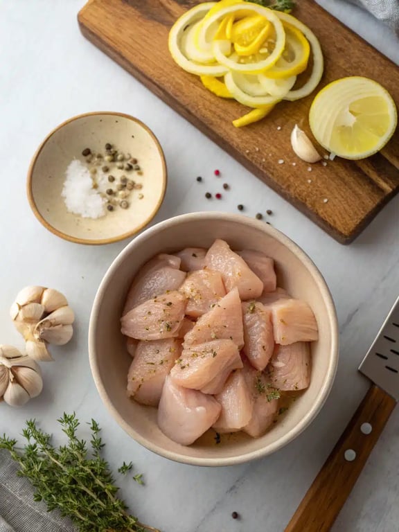 Cooking onions and garlic for healthy pasta dinner in a skillet