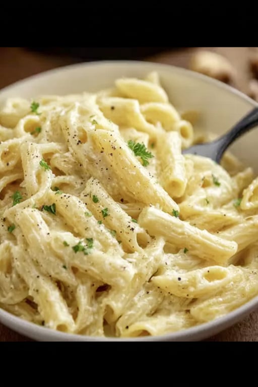 Creamy Garlic Pasta Recipe – Easy Dinner Idea