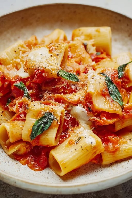 Pasta Alla Sorrentina Recipe – Simple Homemade Recipe