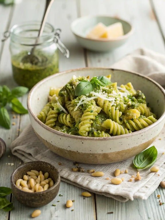 Simple Pesto Pasta Salad for Make-Ahead Joy