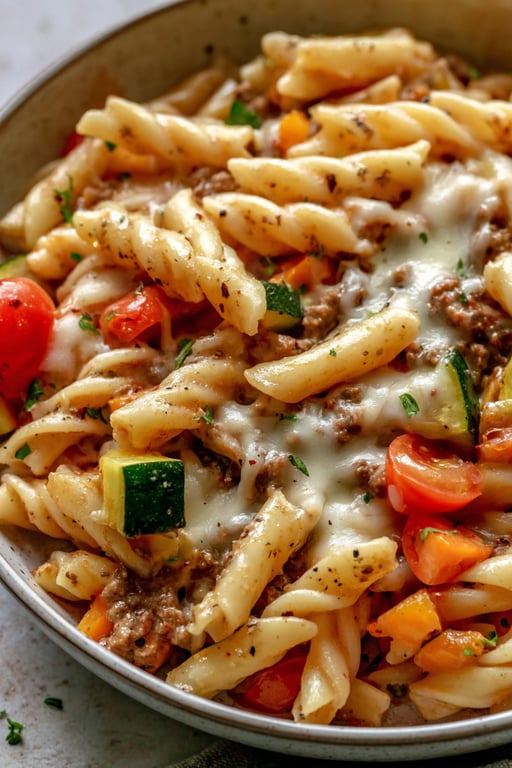 Philly Cheesesteak Pasta Recipe – Easy Family Favorite