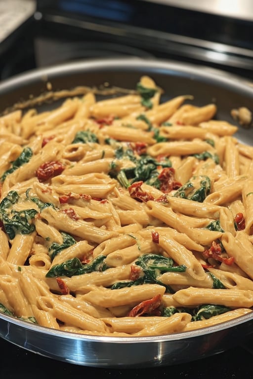 Spinach Tomato Pasta Recipe – Quick Weeknight Dinner