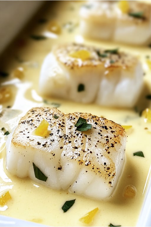 Baked Cod Coconut Lemon Sauce Recipe – Ready in No Time