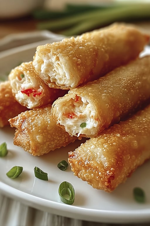 Crab Cake Egg Rolls Recipe – Easy Dinner Idea