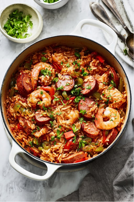 Jambalaya Shrimp Chicken Recipe – Easy Dinner Idea