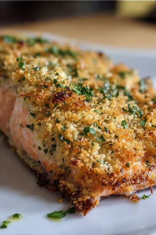 Crispy Parmesan Crusted Baked Salmon Recipe - Easy – Seafood Recipes